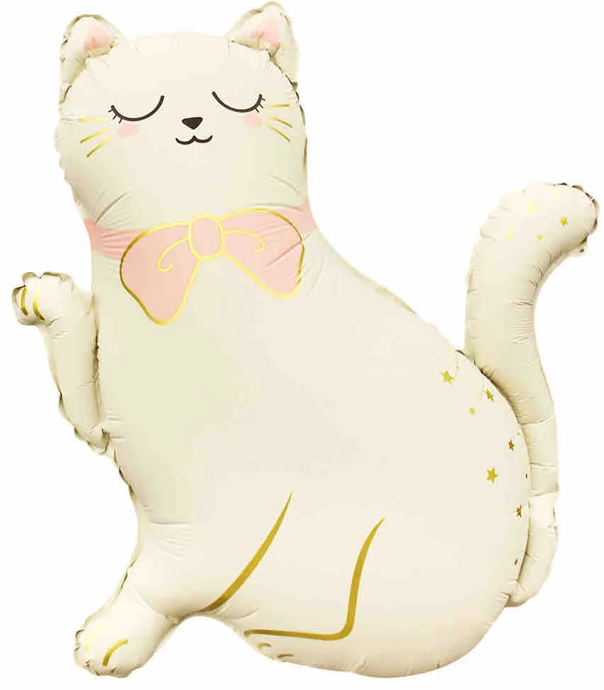 Шар фигура «Кошка с бантом)