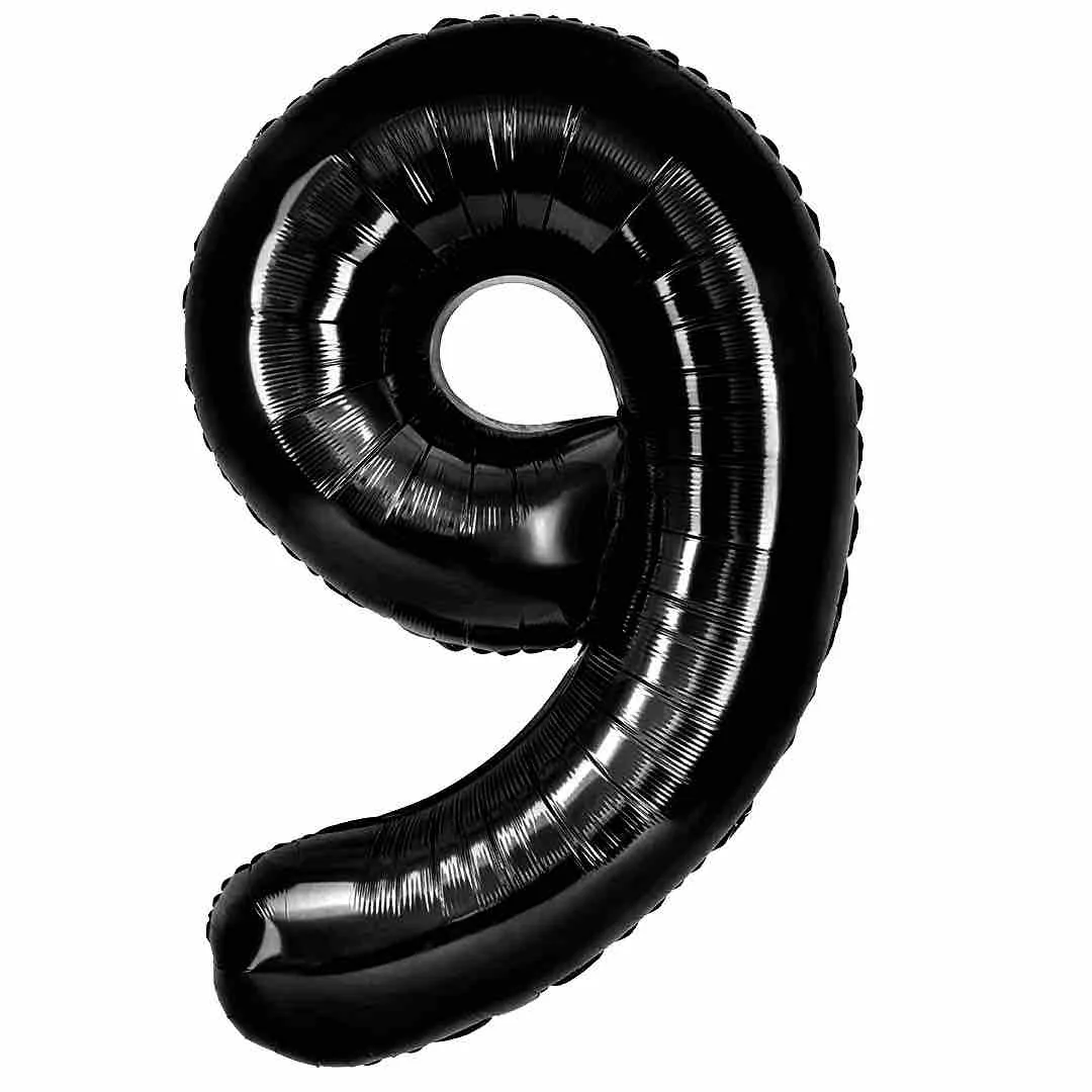 Цифра шар «Черный кот от 0 до 9»